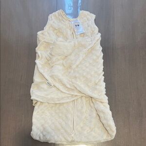 Halo Cream Textured Baby Sleep Swaddle Sack